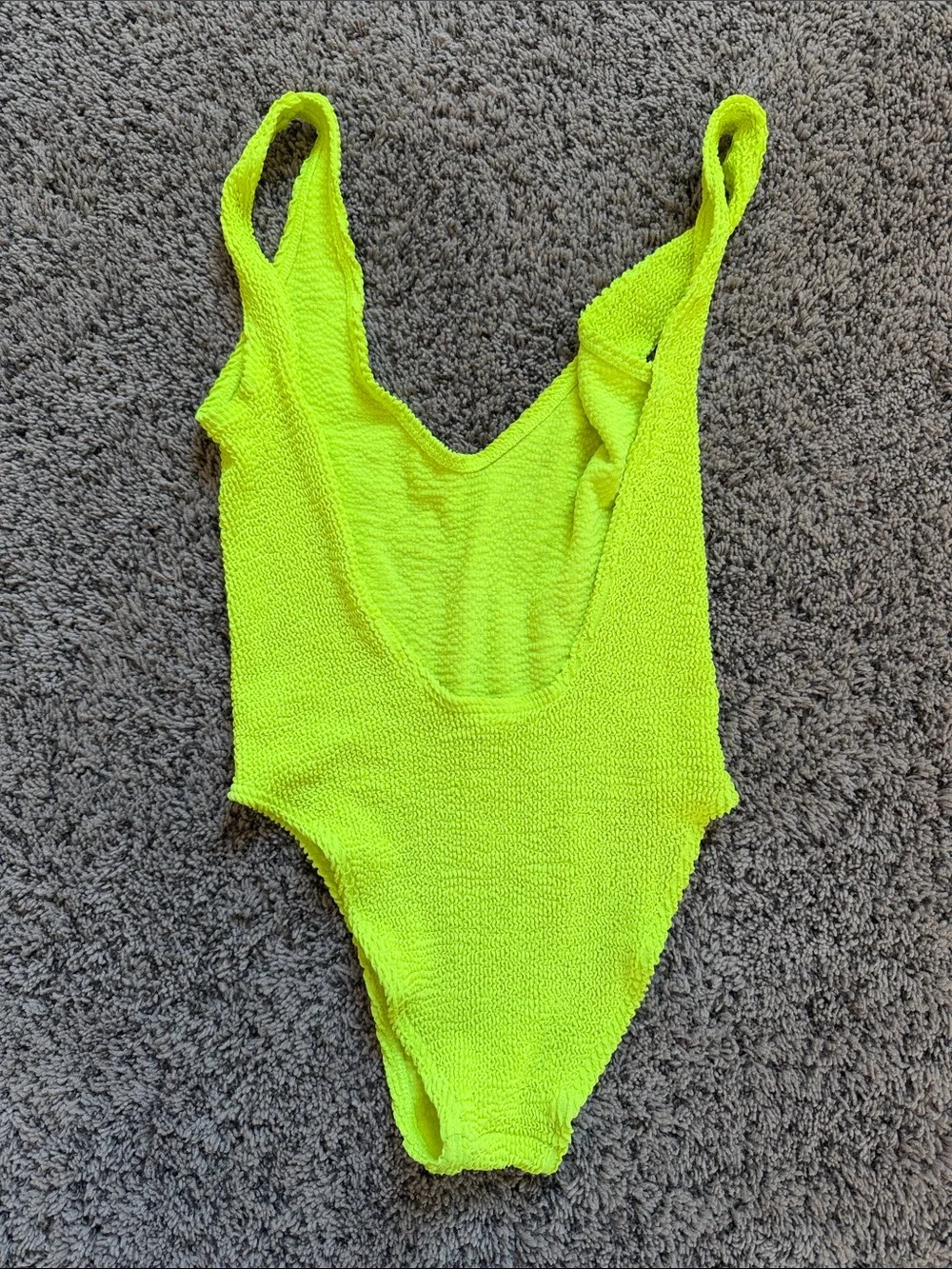 Bond-Eye Mara Neon Yellow Swimsuit